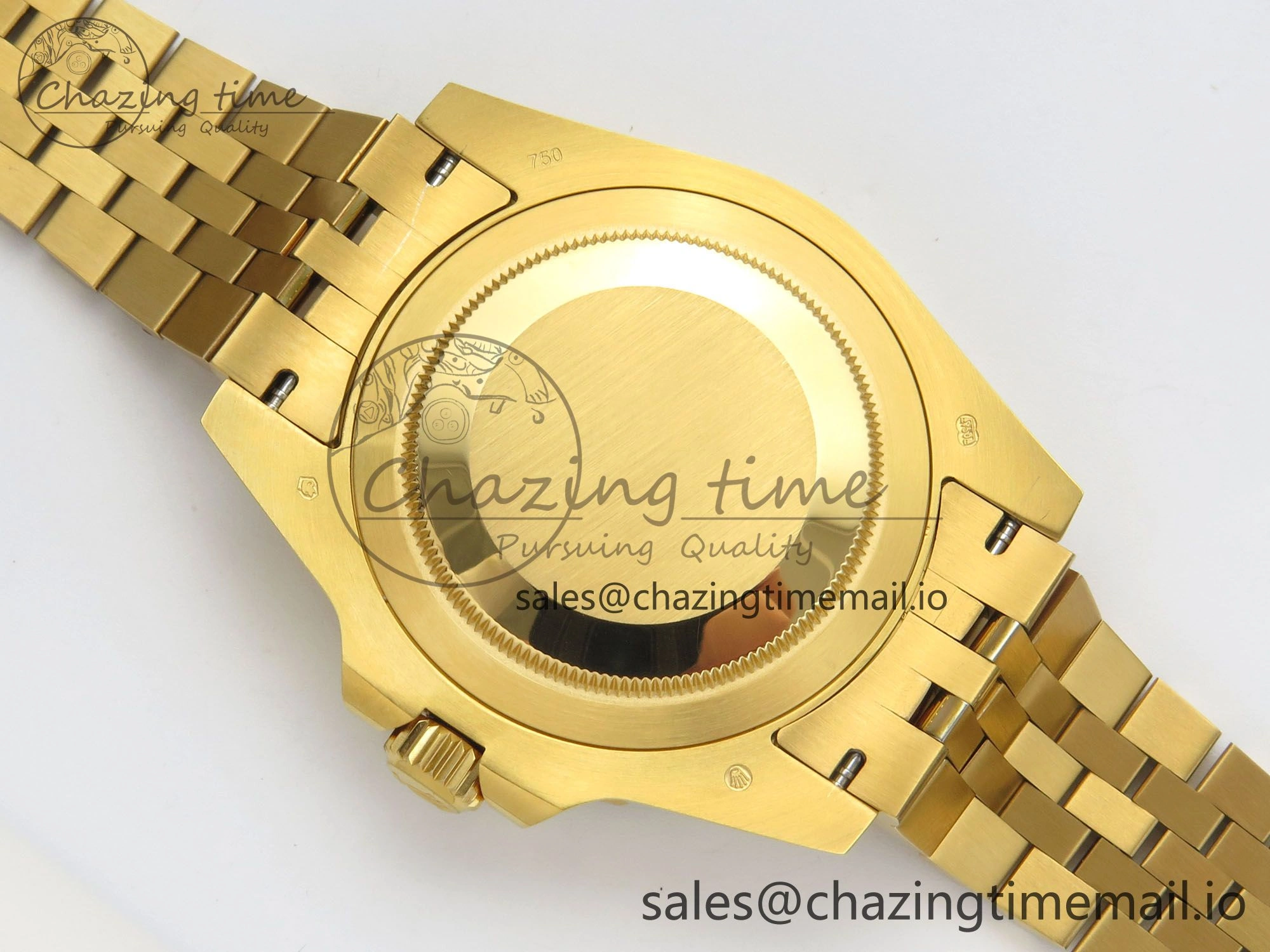GMT-Master II 126718 GRNR YG 3EF 1:1 Best Edition Tiger Iron Dial On YG Bracelet Super Clone VR3285 CHS Minimalist 66
