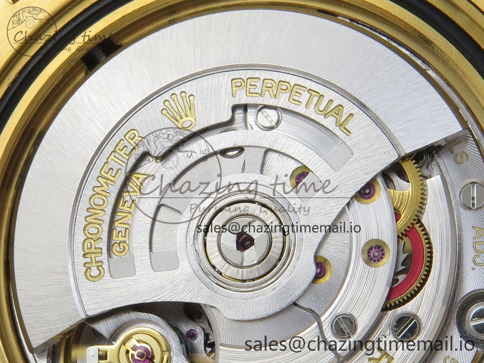 GMT-Master II 126718 GRNR YG 3EF 1:1 Best Edition Tiger Iron Dial On YG Bracelet Super Clone VR3285 CHS Minimalist 66