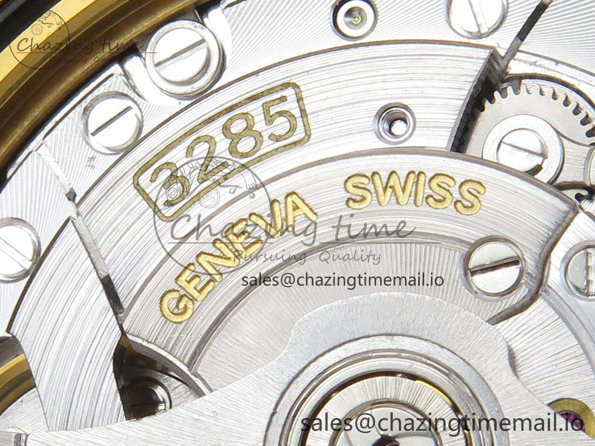 GMT-Master II 126718 GRNR YG 3EF 1:1 Best Edition Tiger Iron Dial On YG Bracelet Super Clone VR3285 CHS Minimalist 66