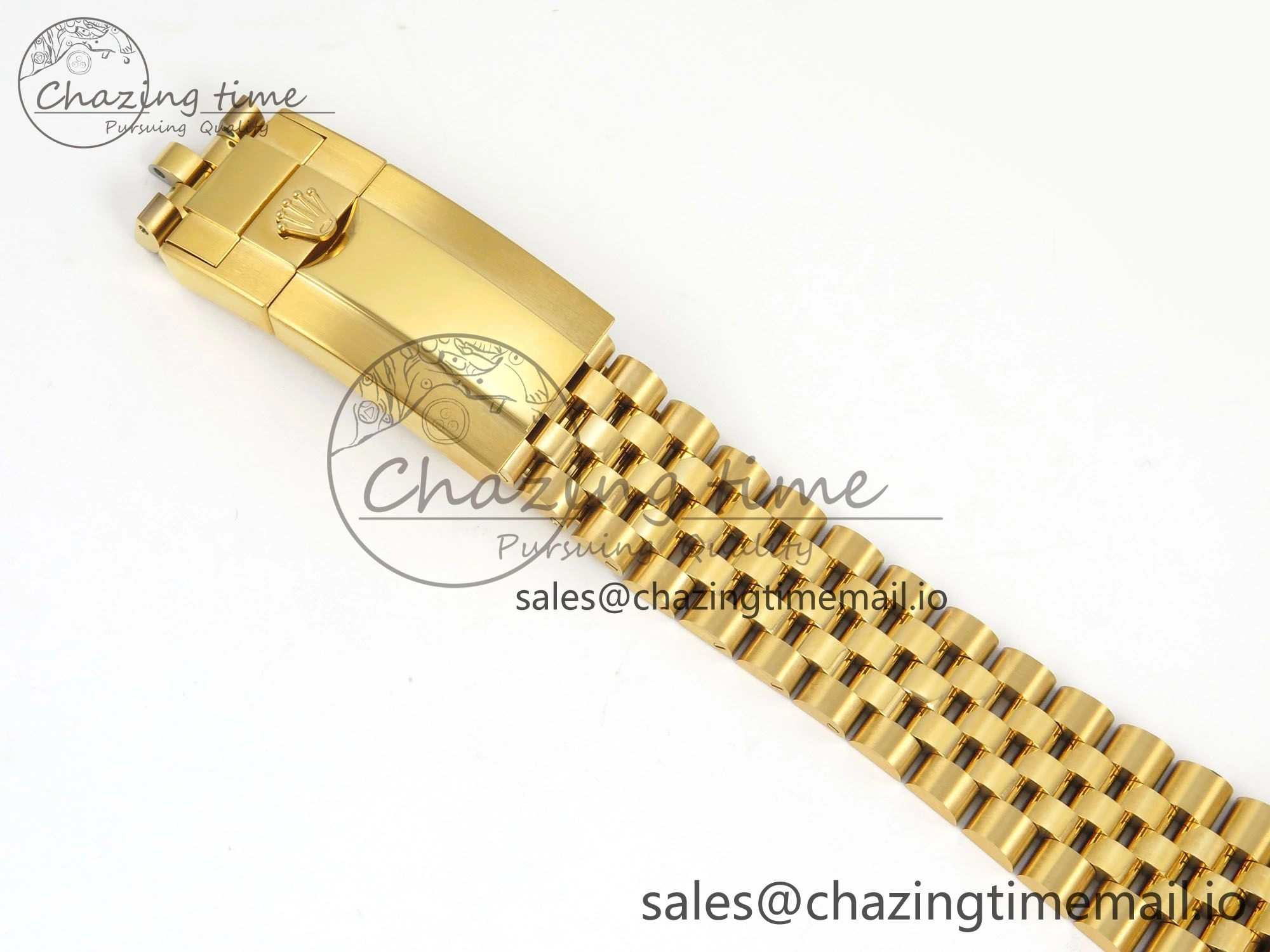 GMT-Master II 126718 GRNR YG 3EF 1:1 Best Edition Tiger Iron Dial On YG Bracelet Super Clone VR3285 CHS Minimalist 66