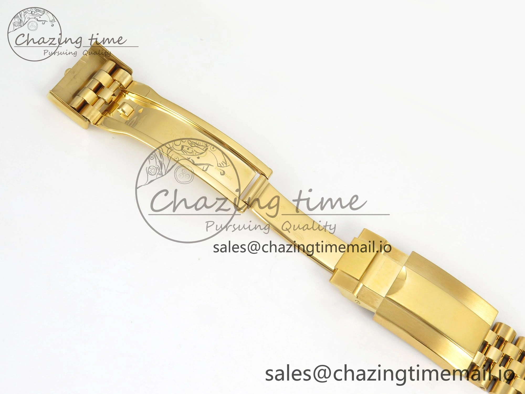 GMT-Master II 126718 GRNR YG 3EF 1:1 Best Edition Tiger Iron Dial On YG Bracelet Super Clone VR3285 CHS Minimalist 66
