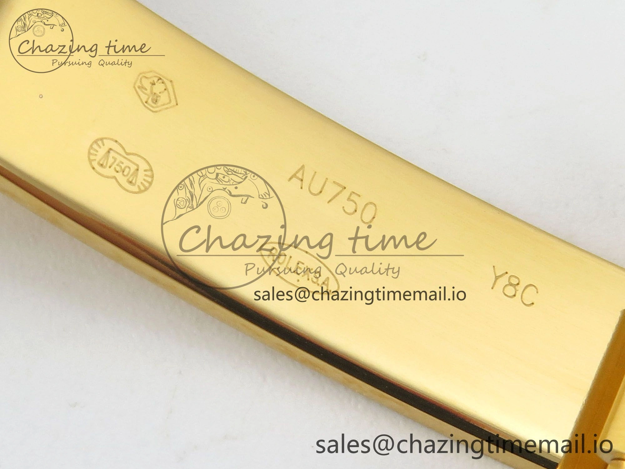 GMT-Master II 126718 GRNR YG 3EF 1:1 Best Edition Tiger Iron Dial On YG Bracelet Super Clone VR3285 CHS Minimalist 66
