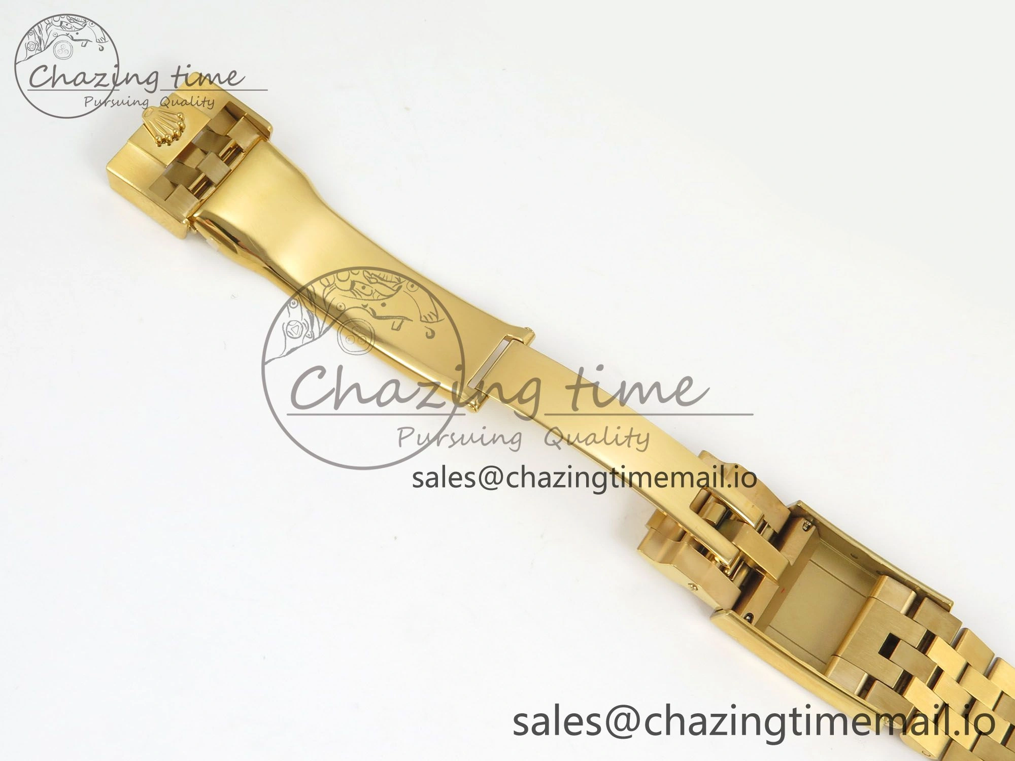 GMT-Master II 126718 GRNR YG 3EF 1:1 Best Edition Tiger Iron Dial On YG Bracelet Super Clone VR3285 CHS Minimalist 66