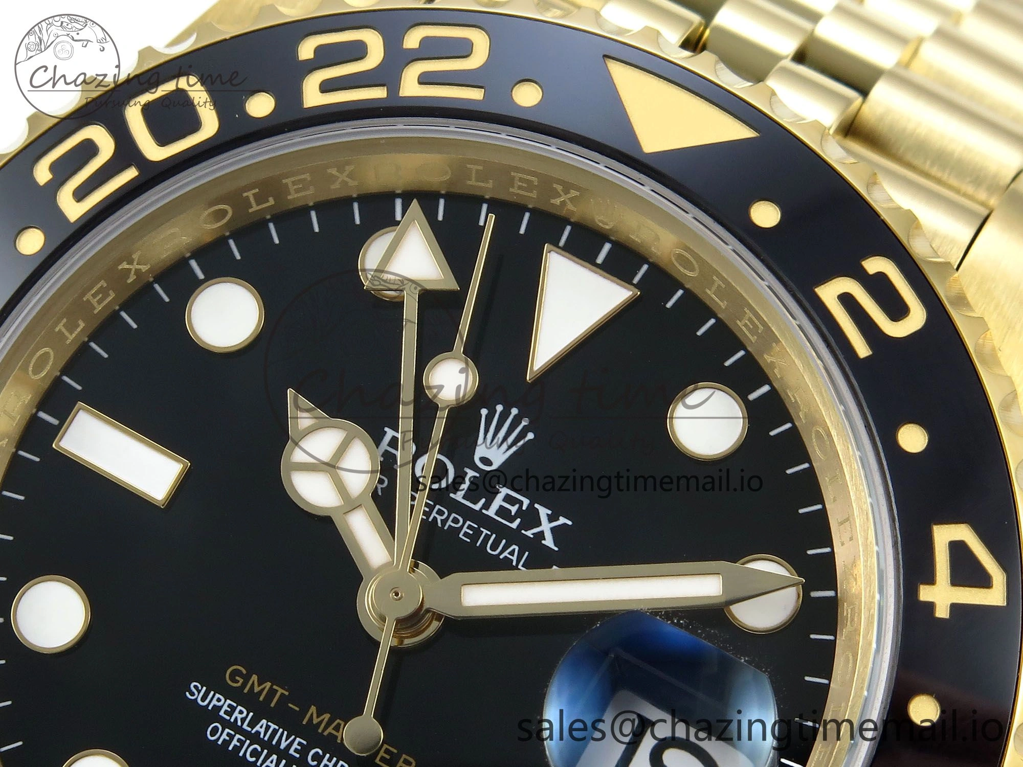 GMT-Master II 126718 LN Black Ceramic 904L Steel EWE 1:1 Best Edition on Jubilee Strap EWE3285 V ZipUp 822