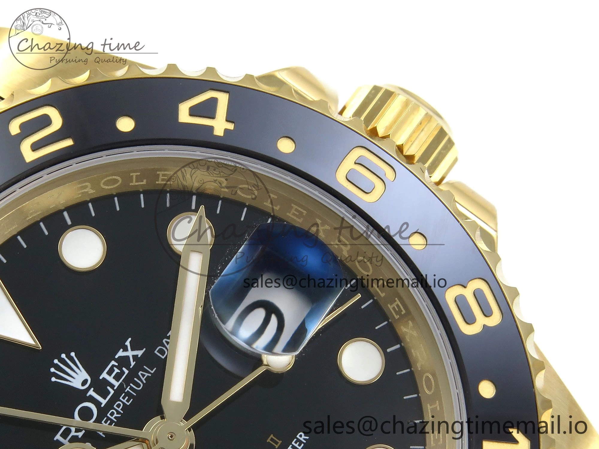 GMT-Master II 126718 LN Black Ceramic 904L Steel EWE 1:1 Best Edition on Jubilee Strap EWE3285 V ZipUp 822
