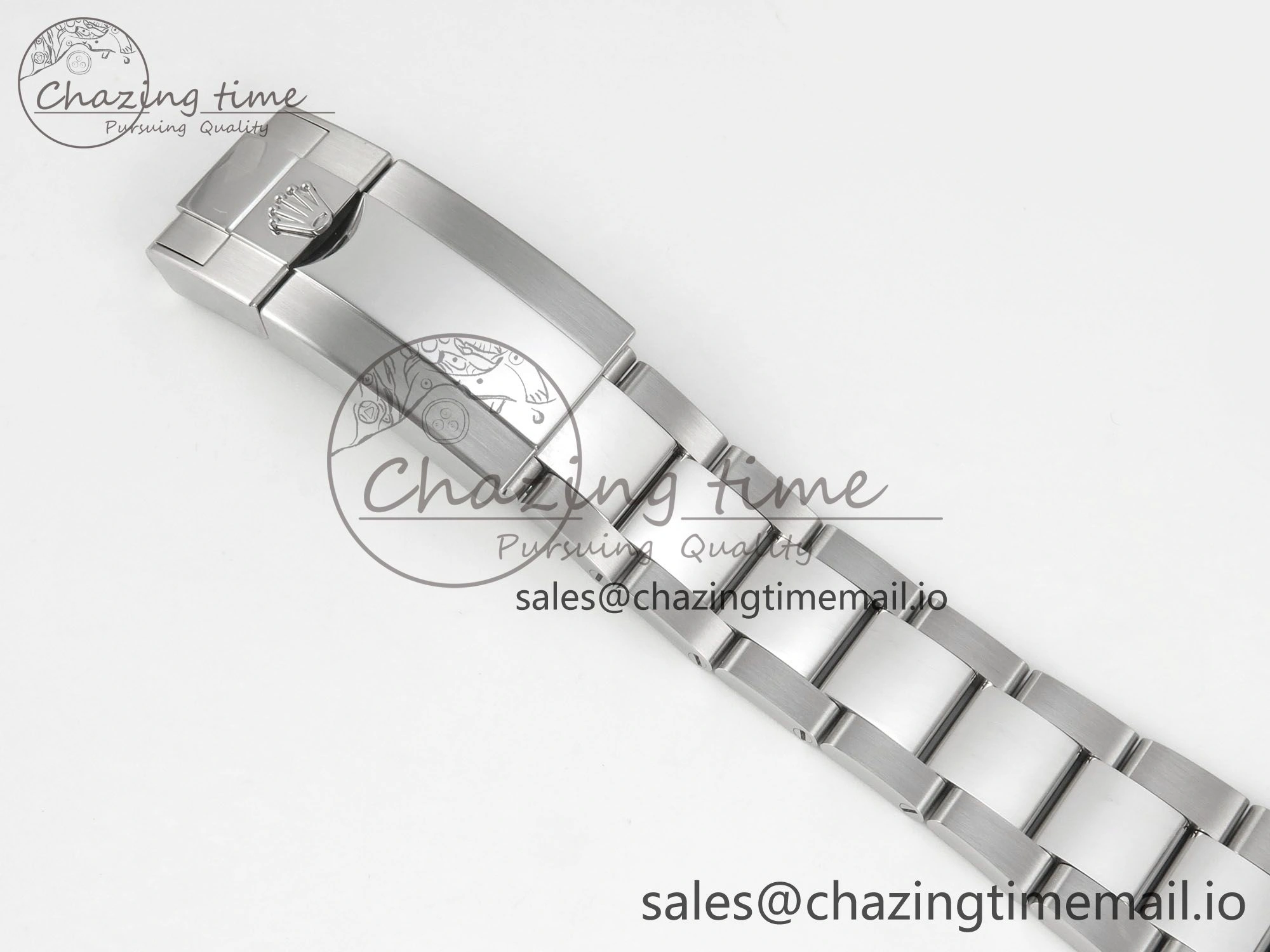 WrinkleFree GMT-Master II 126719 BLAKEN 904L 1:1 Best Edition Black Dial on SS Bracelet SH 181