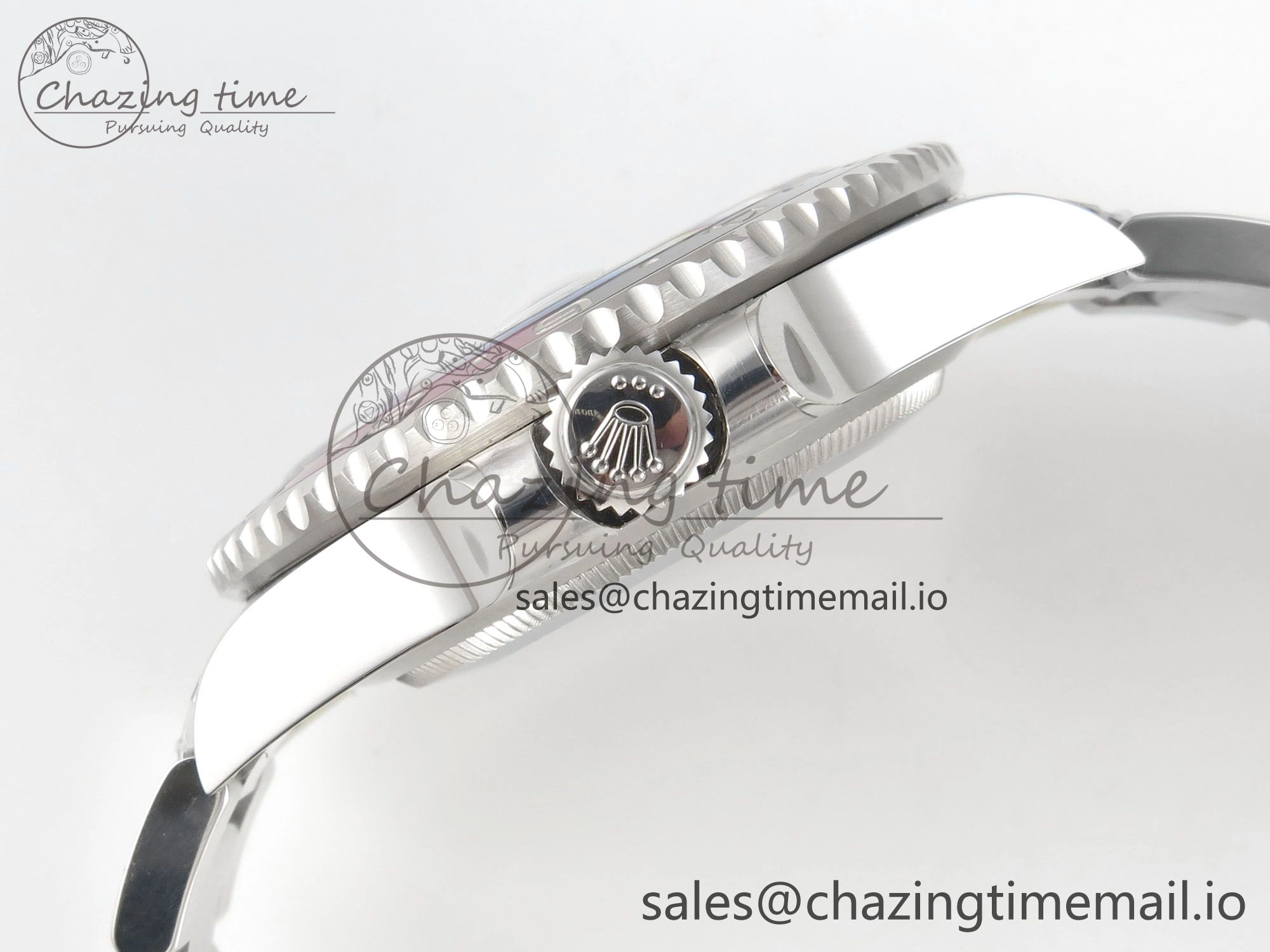 WrinkleFree GMT-Master II 126719 BLAKEN 904L 1:1 Best Edition Black Dial on SS Bracelet SH 181