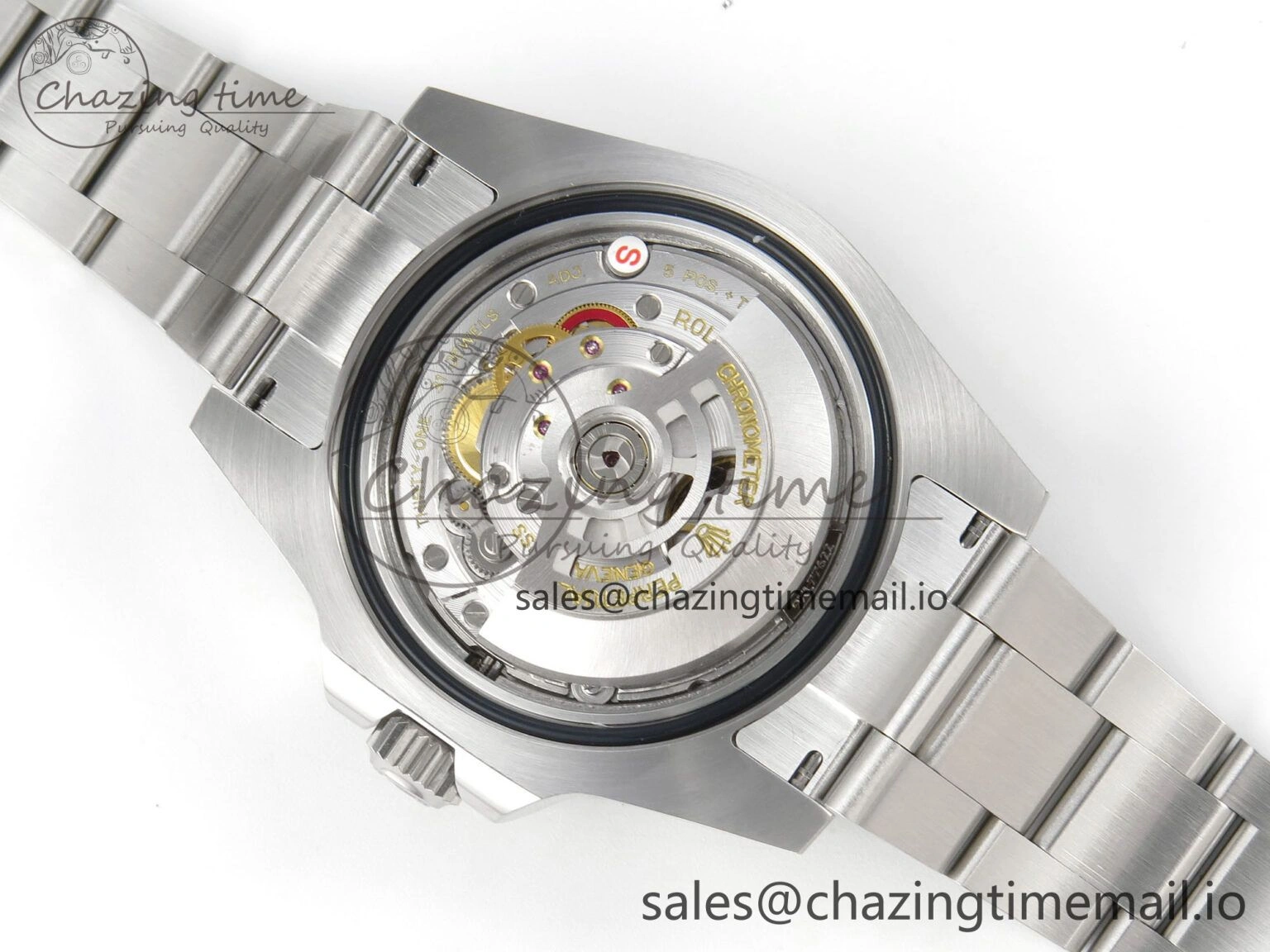 WrinkleFree GMT-Master II 126719 BLAKEN 904L 1:1 Best Edition Black Dial on SS Bracelet SH 181