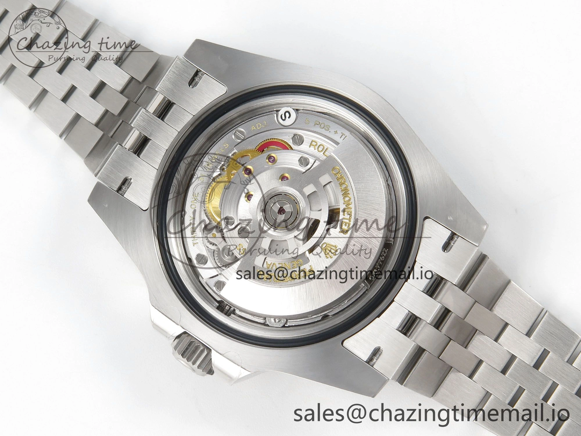 OnTrend GMT-Master II 126719 BLAKEN 904L 1:1 Best Edition Black Dial on SS Jubilee Bracelet SH 178