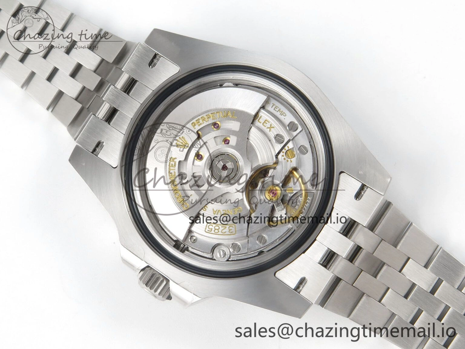 OnTrend GMT-Master II 126719 BLAKEN 904L 1:1 Best Edition Black Dial on SS Jubilee Bracelet SH 178
