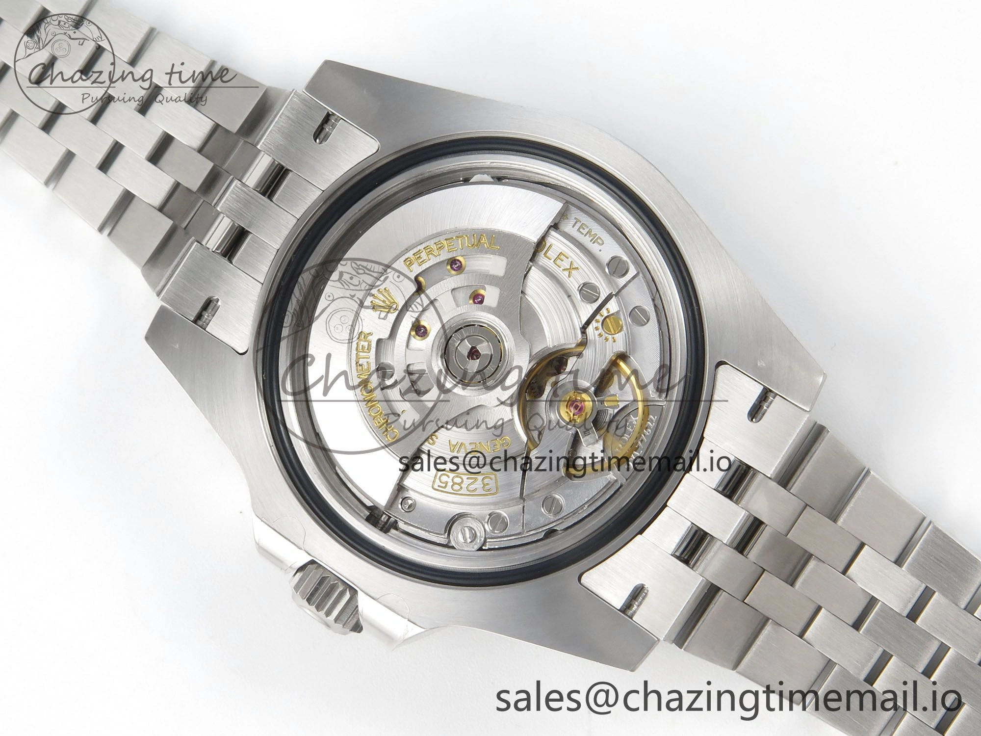 OnTrend GMT-Master II 126719 BLAKEN 904L 1:1 Best Edition Black Dial on SS Jubilee Bracelet SH 178