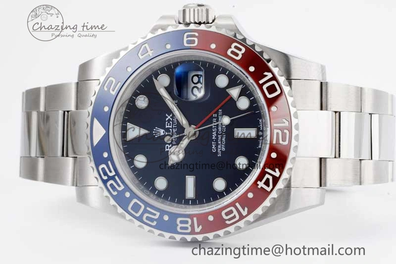 GMT Master II 126719 BLRO 904L SS APF 1:1 Best Edition Blue Dial on Bracelet VR3285 CHS Sustainable 2045