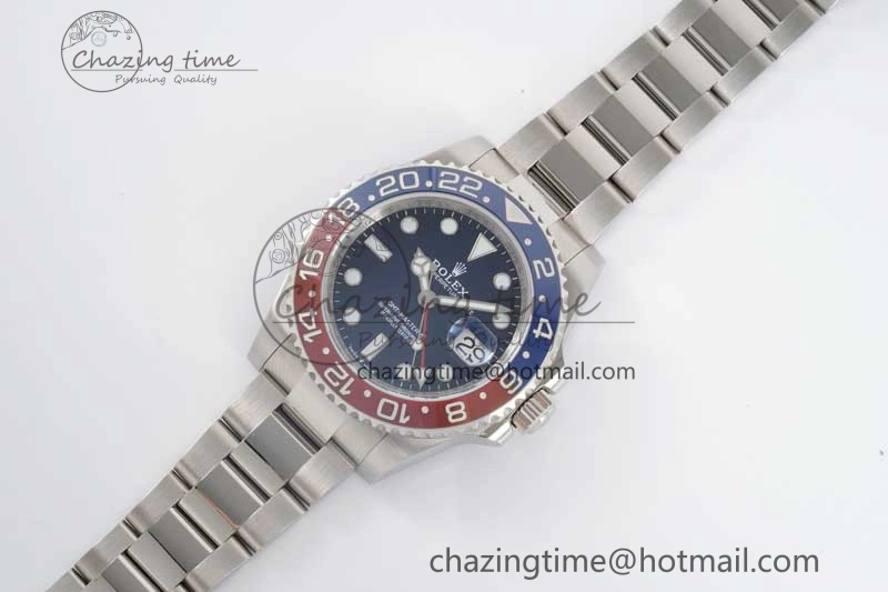 GMT Master II 126719 BLRO 904L SS APF 1:1 Best Edition Blue Dial on Bracelet VR3285 CHS Sustainable 2045