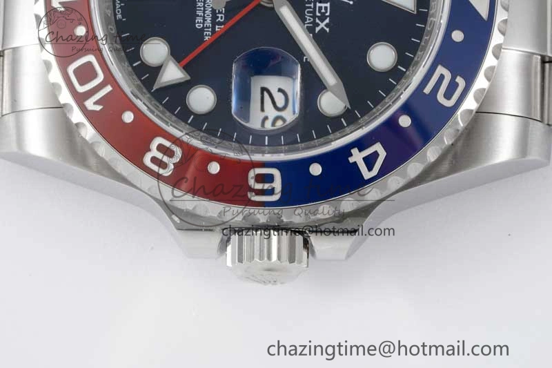 GMT Master II 126719 BLRO 904L SS APF 1:1 Best Edition Blue Dial on Bracelet VR3285 CHS Sustainable 2045