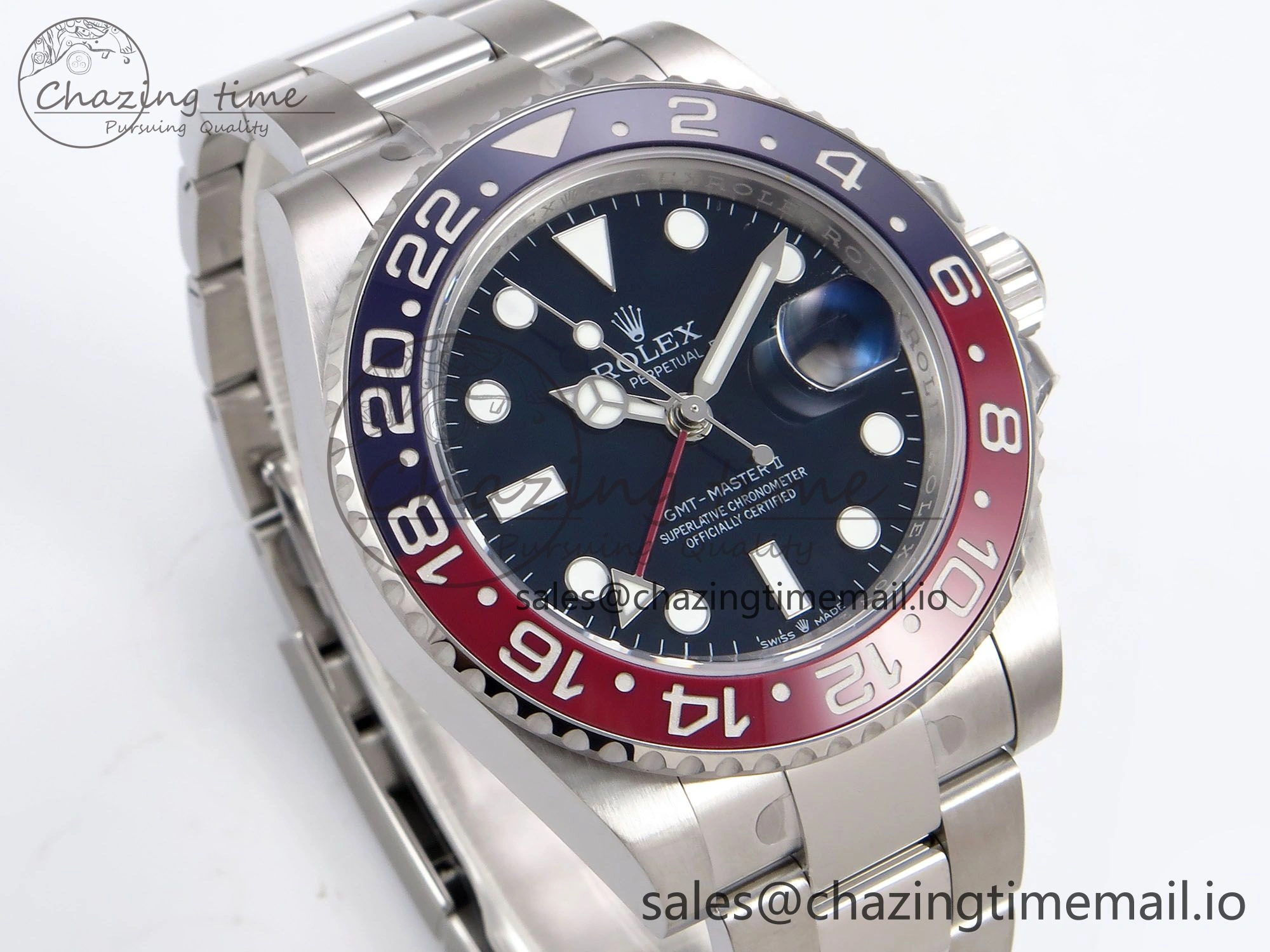 Lightweight GMT-Master II 126719 BLRO 904L THBF 1:1 Best Edition on Oyster Bracelet SH3285 CHS 956