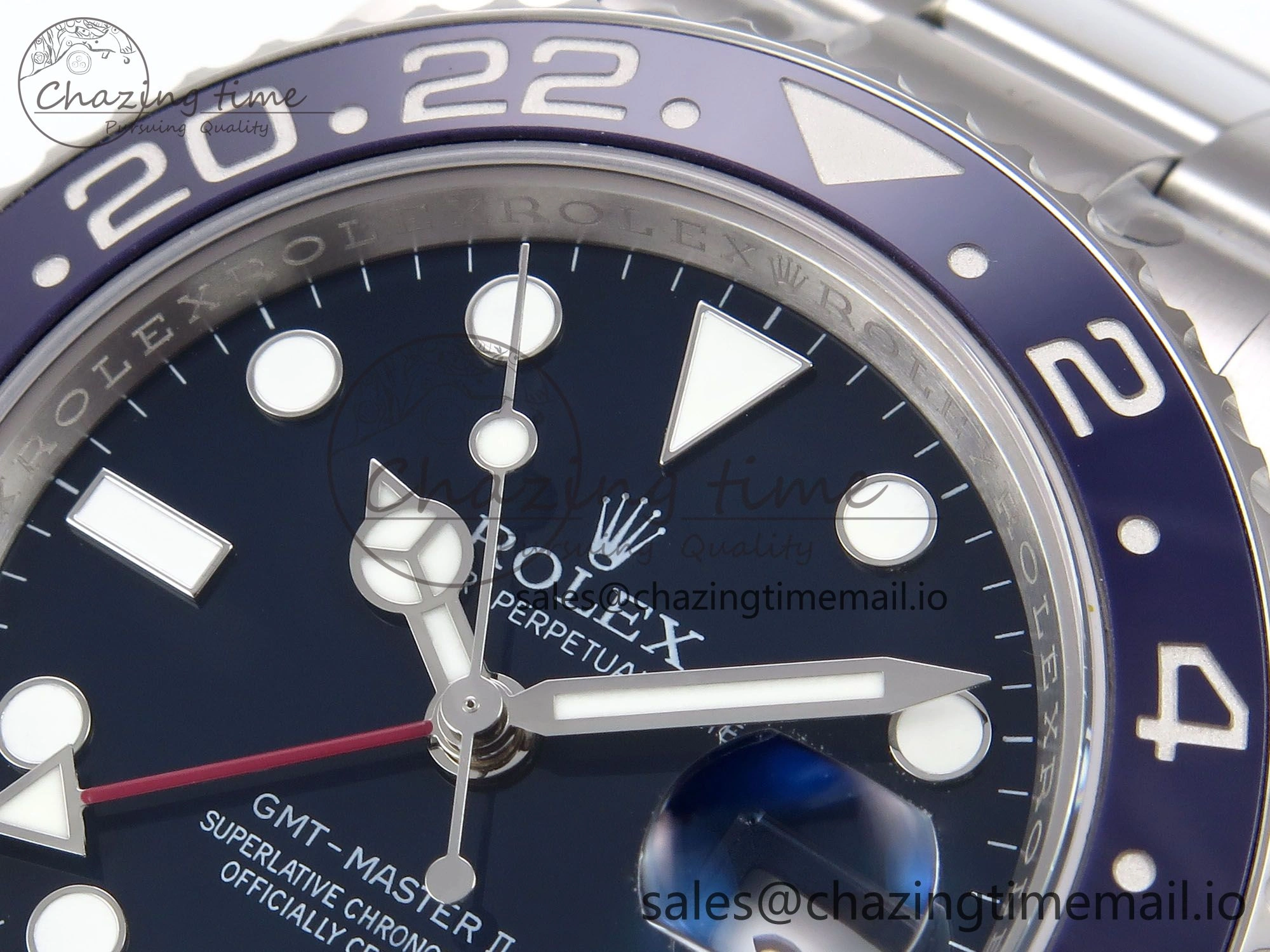 Lightweight GMT-Master II 126719 BLRO 904L THBF 1:1 Best Edition on Oyster Bracelet SH3285 CHS 956