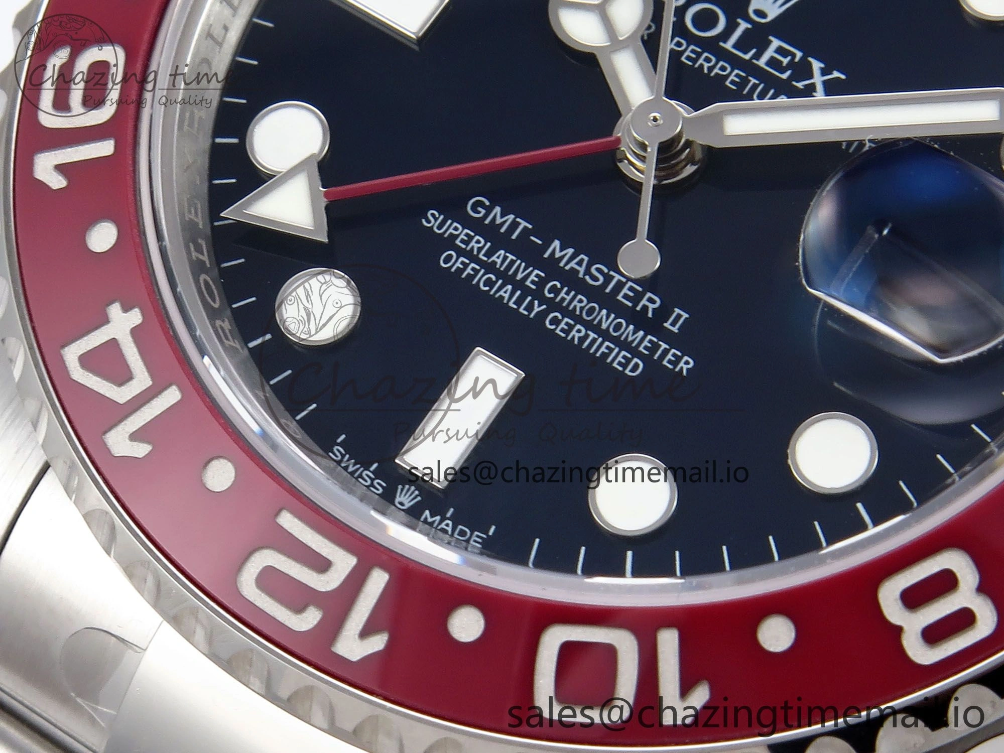 Lightweight GMT-Master II 126719 BLRO 904L THBF 1:1 Best Edition on Oyster Bracelet SH3285 CHS 956