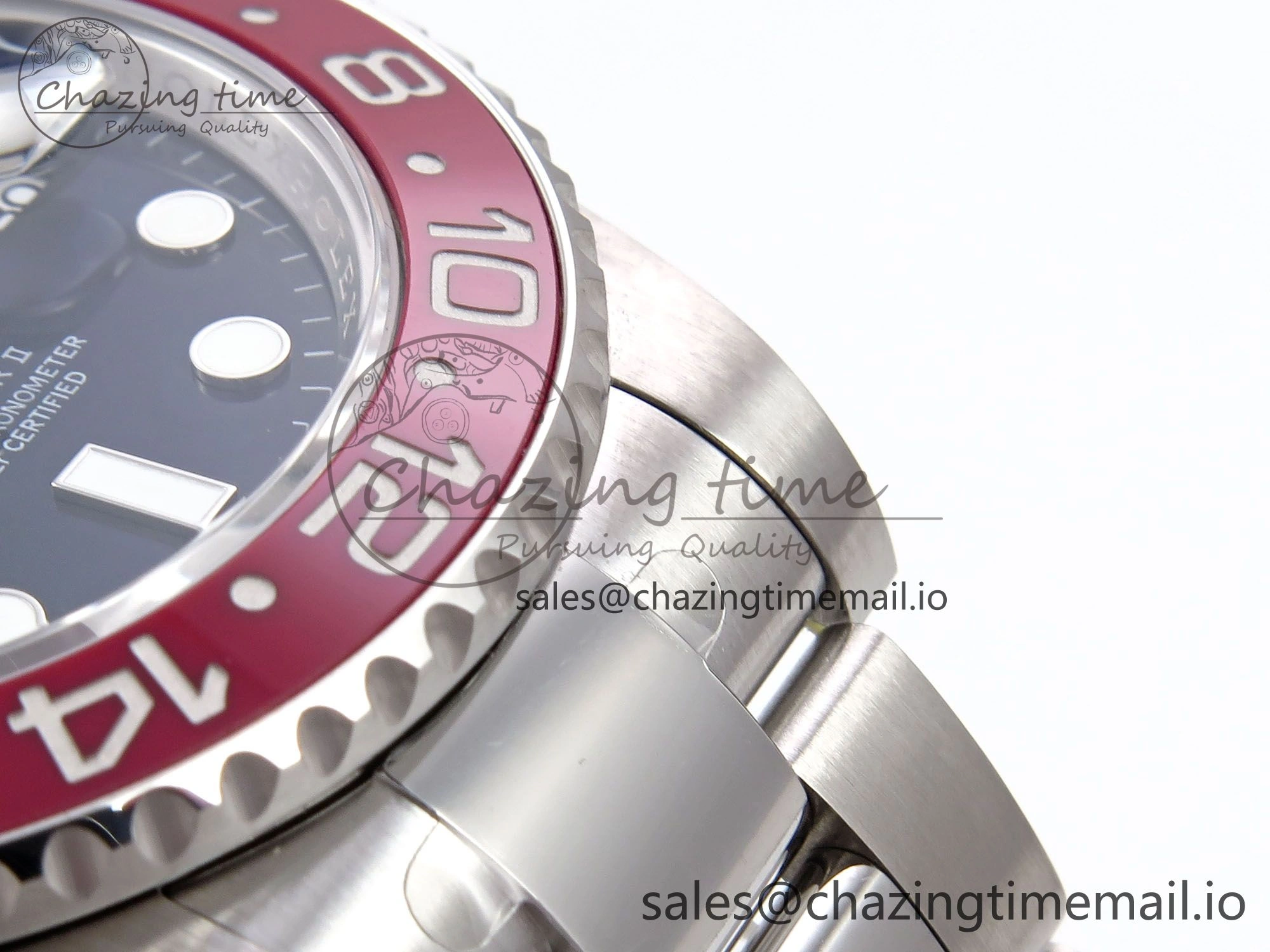 Lightweight GMT-Master II 126719 BLRO 904L THBF 1:1 Best Edition on Oyster Bracelet SH3285 CHS 956