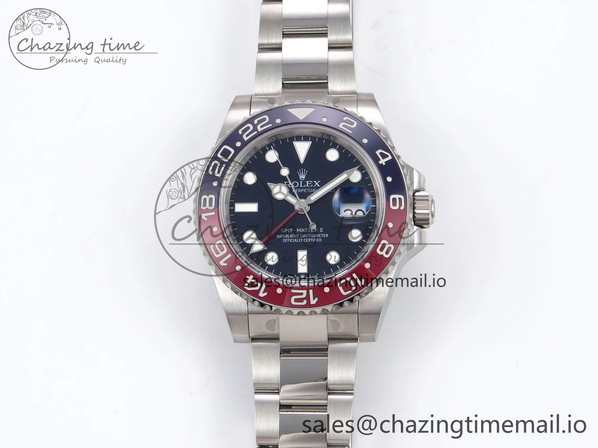 Lightweight GMT-Master II 126719 BLRO 904L THBF 1:1 Best Edition on Oyster Bracelet SH3285 CHS 956