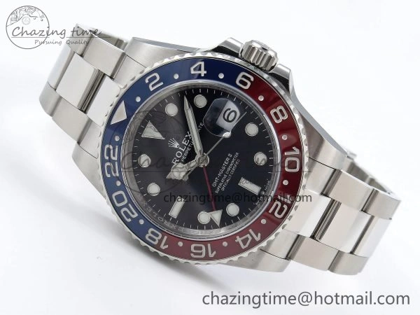 GMT-Master II 126719 BLRO Blue Red Ceramic C+SF Best Edition Blue Dial on Bracelet VR3285 CHS Popular 1629