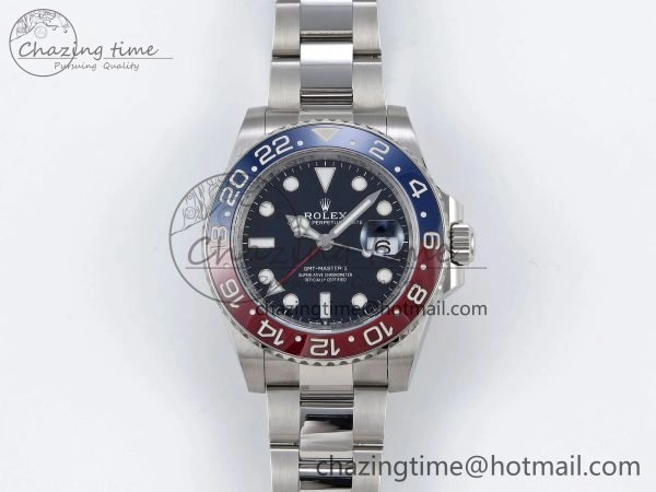 GMT-Master II 126719 BLRO Blue Red Ceramic C+SF Best Edition Blue Dial on Bracelet VR3285 CHS Popular 1629