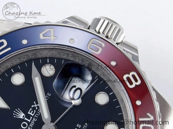 GMT-Master II 126719 BLRO Blue Red Ceramic C+SF Best Edition Blue Dial on Bracelet VR3285 CHS Popular 1629