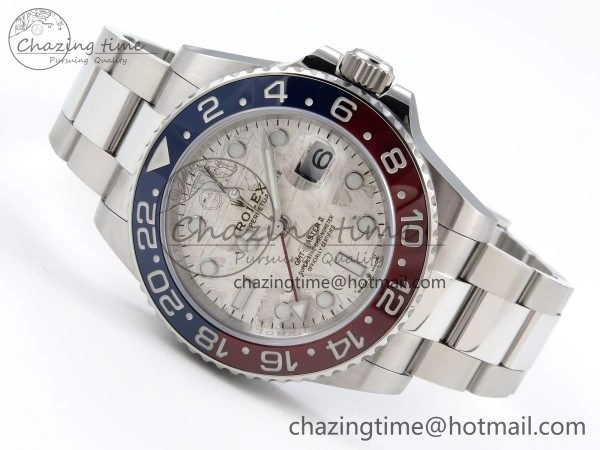 GMT-Master II 126719 BLRO Blue Red Ceramic C+SF Best Edition Meteorite Dial on Bracelet VR3285 CHS Cozy 1631