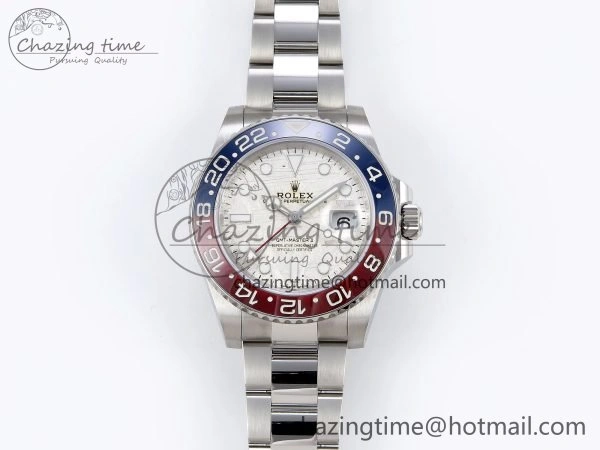 GMT-Master II 126719 BLRO Blue Red Ceramic C+SF Best Edition Meteorite Dial on Bracelet VR3285 CHS Cozy 1631