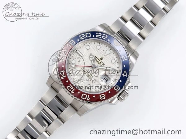 GMT-Master II 126719 BLRO Blue Red Ceramic C+SF Best Edition Meteorite Dial on Bracelet VR3285 CHS Cozy 1631