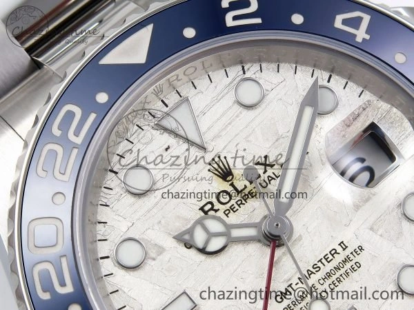 GMT-Master II 126719 BLRO Blue Red Ceramic C+SF Best Edition Meteorite Dial on Bracelet VR3285 CHS Cozy 1631