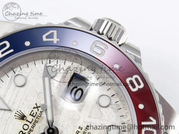 GMT-Master II 126719 BLRO Blue Red Ceramic C+SF Best Edition Meteorite Dial on Bracelet VR3285 CHS Cozy 1631