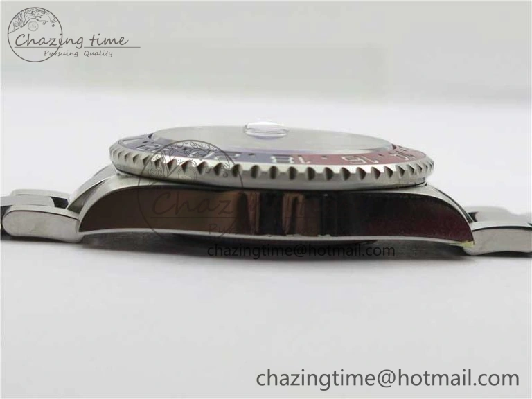 Sustainable GMT Master II 126719 BLRO Red Blue Ceramic 316L Steel ROF Best Edition Black Dial on SS Bracelet A 2654