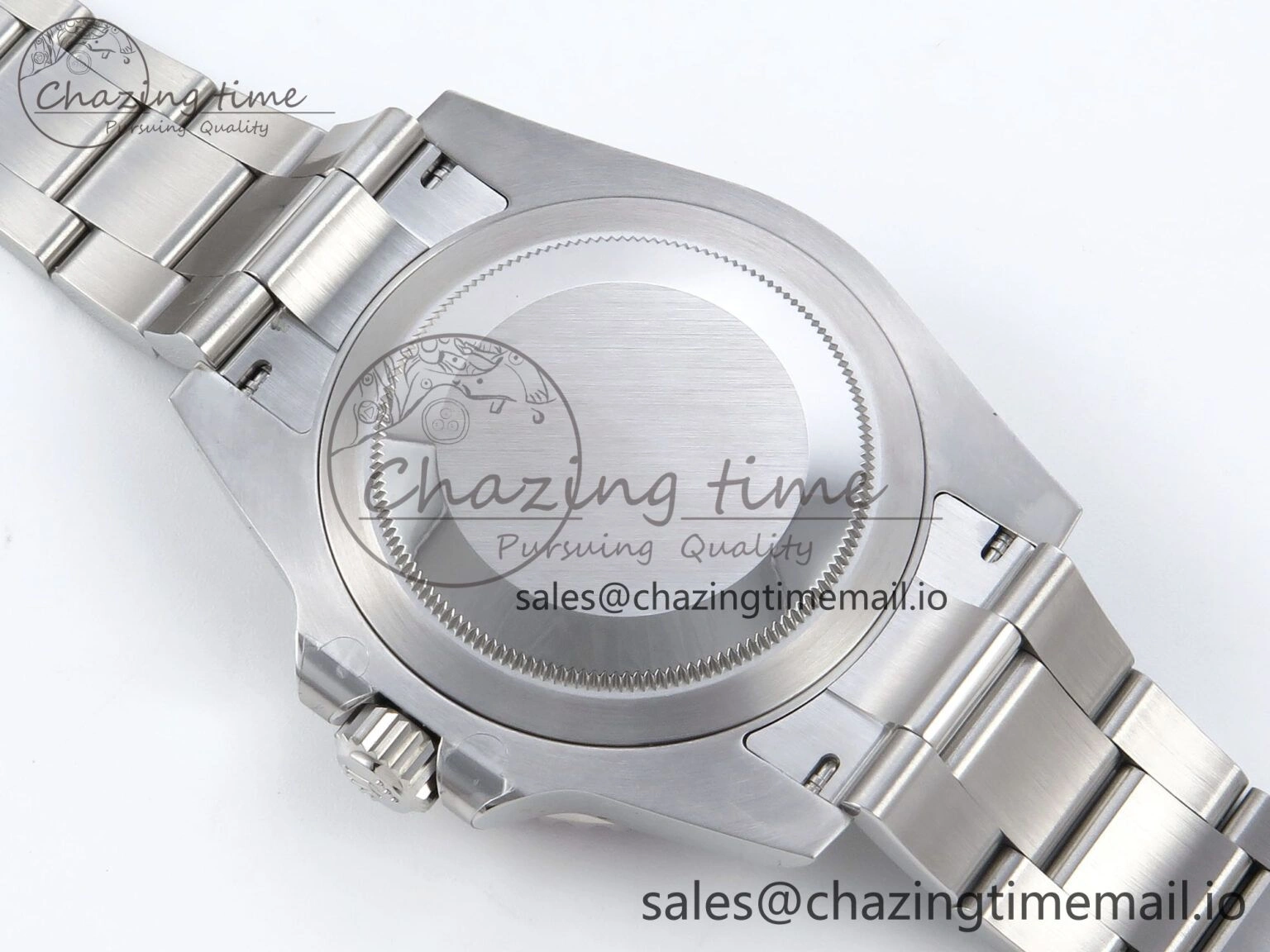 GMT-Master II 126719 BLRO Red Blue Ceramic 904L Steel EWE 1:1 Best Edition Blue Dial on Oyster Strap EWE3285 V Vibrant 815