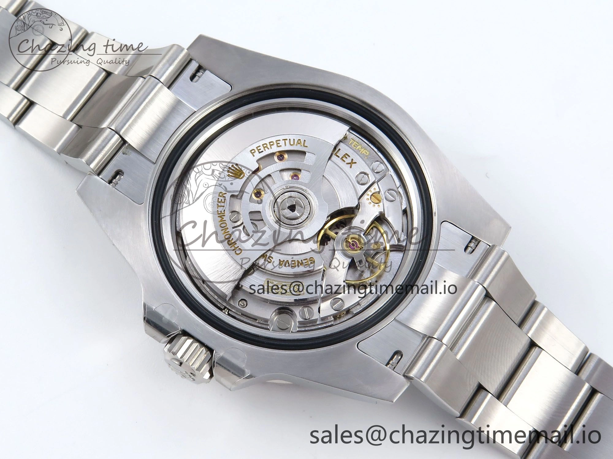 GMT-Master II 126719 BLRO Red Blue Ceramic 904L Steel EWE 1:1 Best Edition Blue Dial on Oyster Strap EWE3285 V Vibrant 815