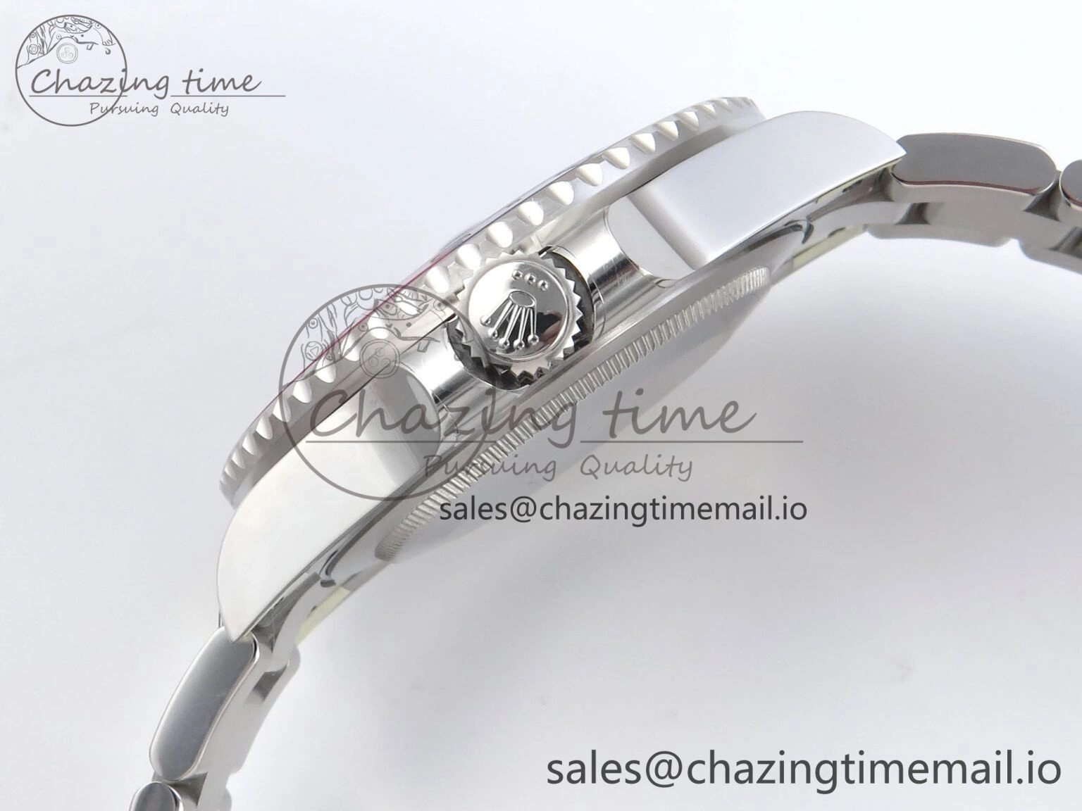 GMT-Master II 126719 BLRO Red Blue Ceramic 904L Steel EWE 1:1 Best Edition Blue Dial on Oyster Strap EWE3285 V Vibrant 815