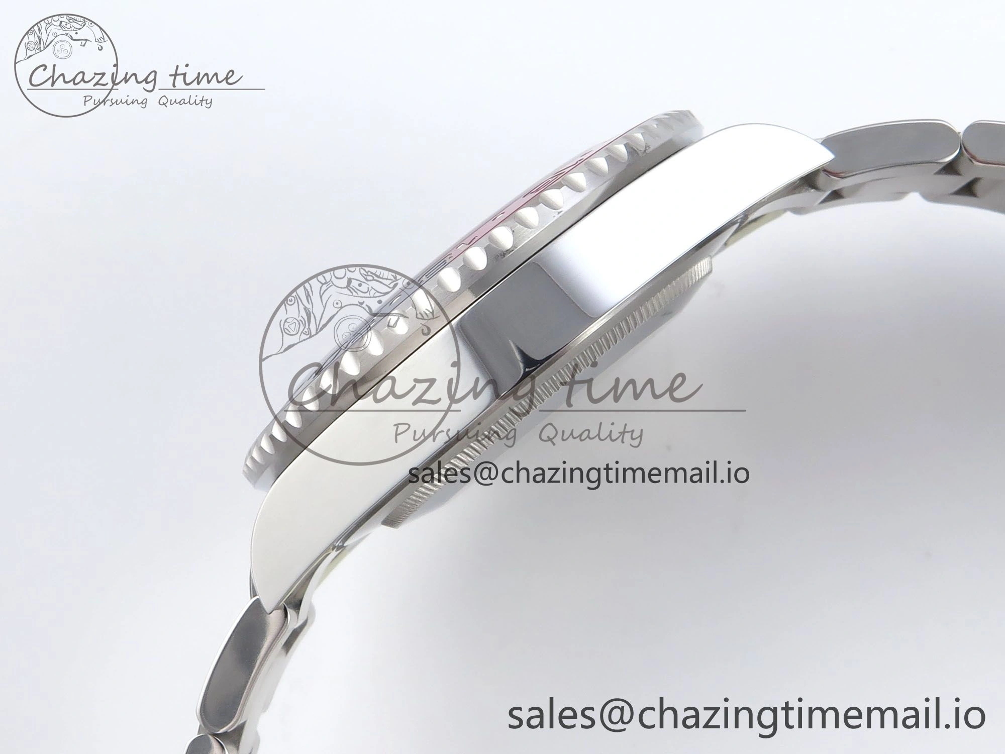 GoodFit GMT-Master II 126719 BLRO Red Blue Ceramic 904L Steel EWE 1:1 Best Edition Meteorite on Oyster Strap EWE3285 V 813