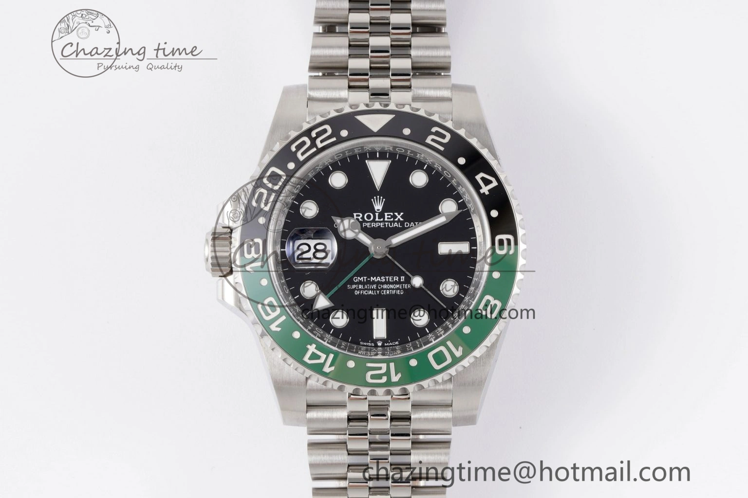 Stretchable GMT Master II 126720 VTNR 904L SS Clean Factory 1:1 Best Edition on Jubilee Bracelet DD3285 CHS 1999