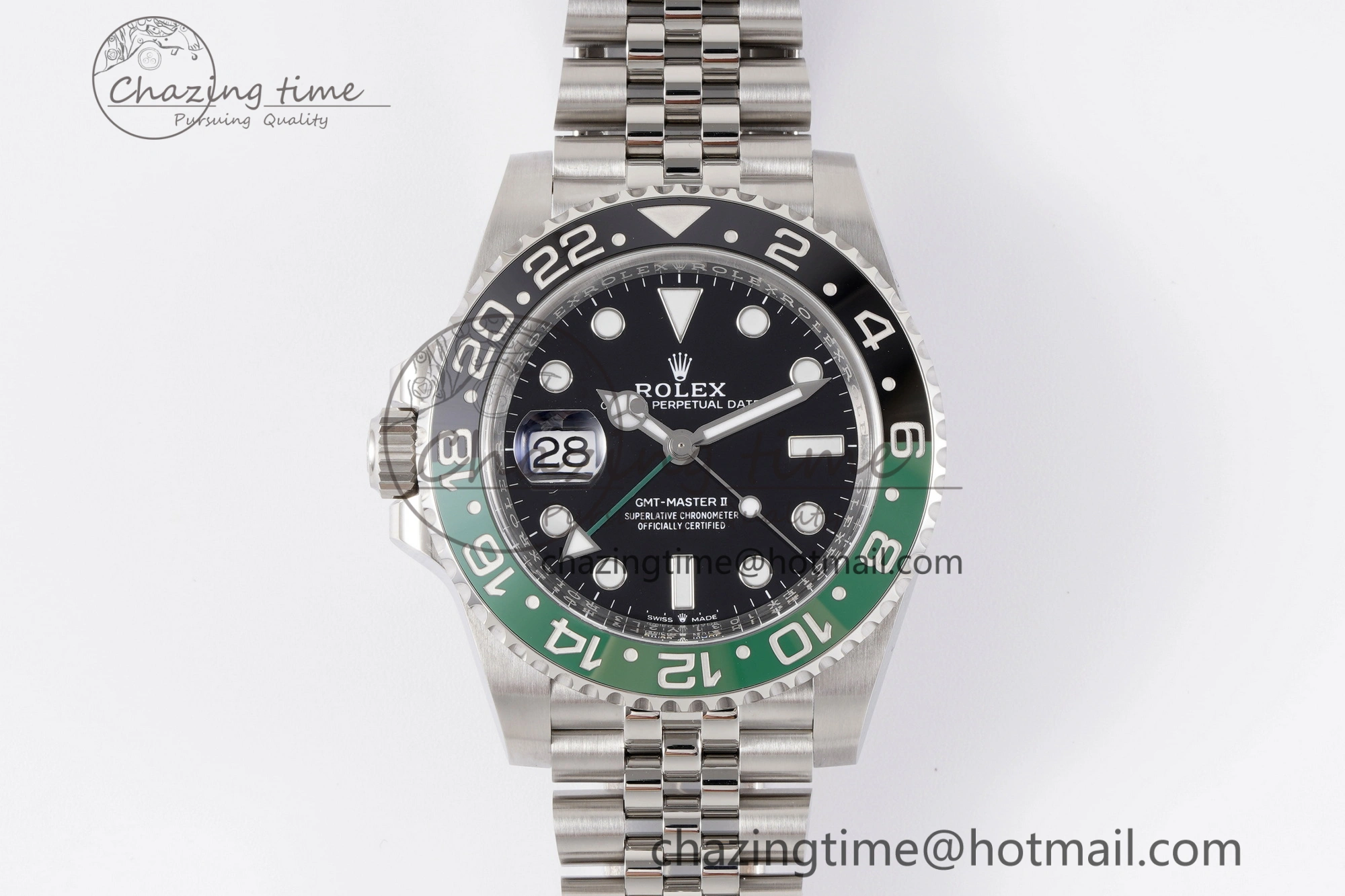 Stretchable GMT Master II 126720 VTNR 904L SS Clean Factory 1:1 Best Edition on Jubilee Bracelet DD3285 CHS 1999