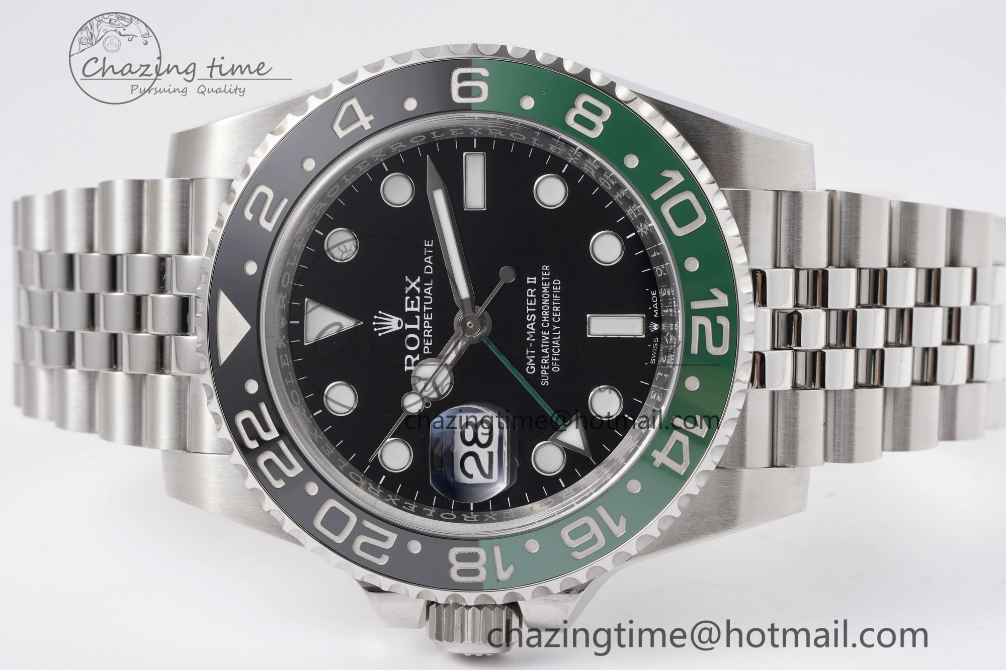 Stretchable GMT Master II 126720 VTNR 904L SS Clean Factory 1:1 Best Edition on Jubilee Bracelet DD3285 CHS 1999