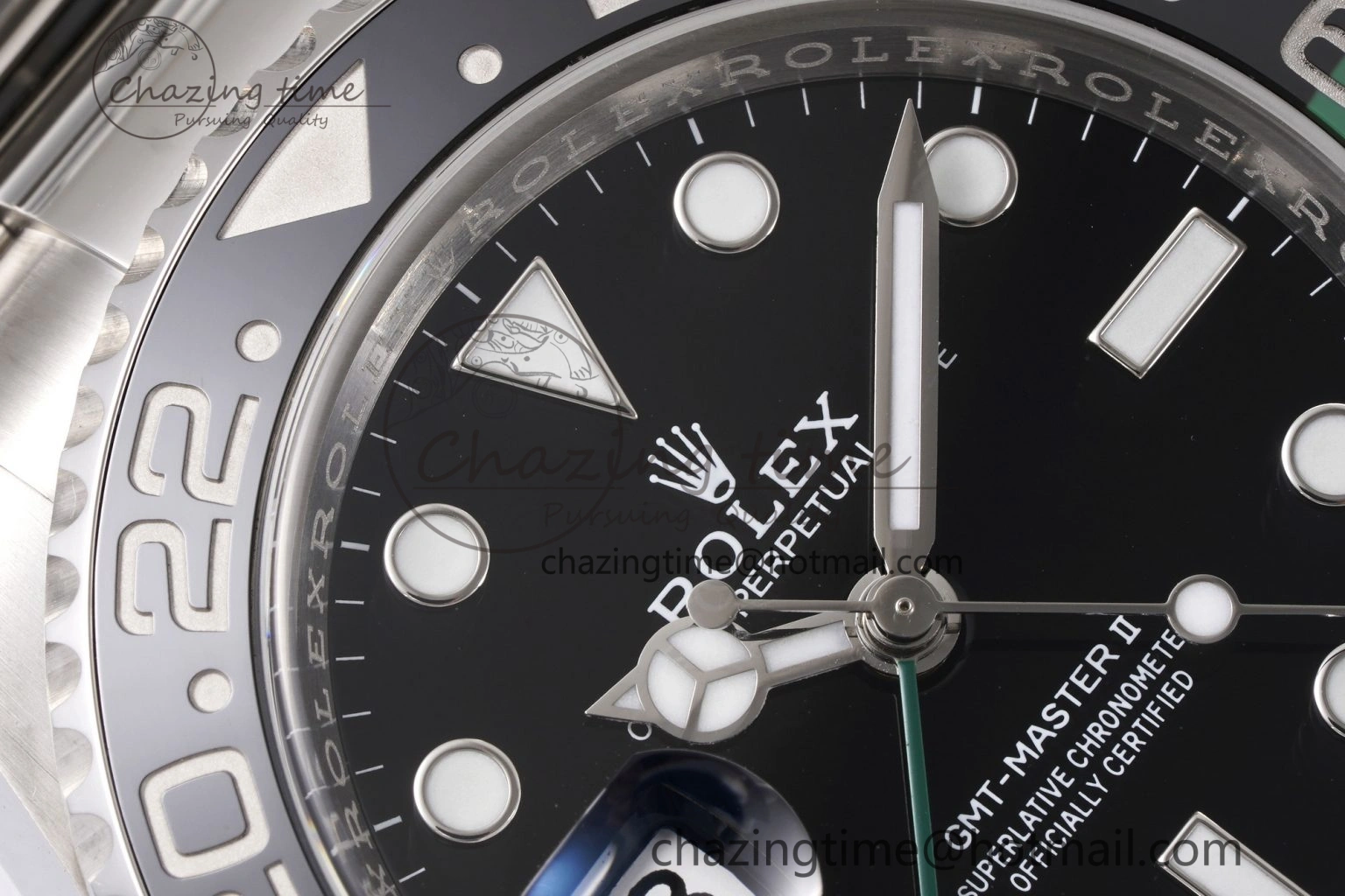 Chic GMT Master II 126720 VTNR 904L SS Clean Factory 1:1 Best Edition on Oyster Bracelet DD3285 CHS 1997