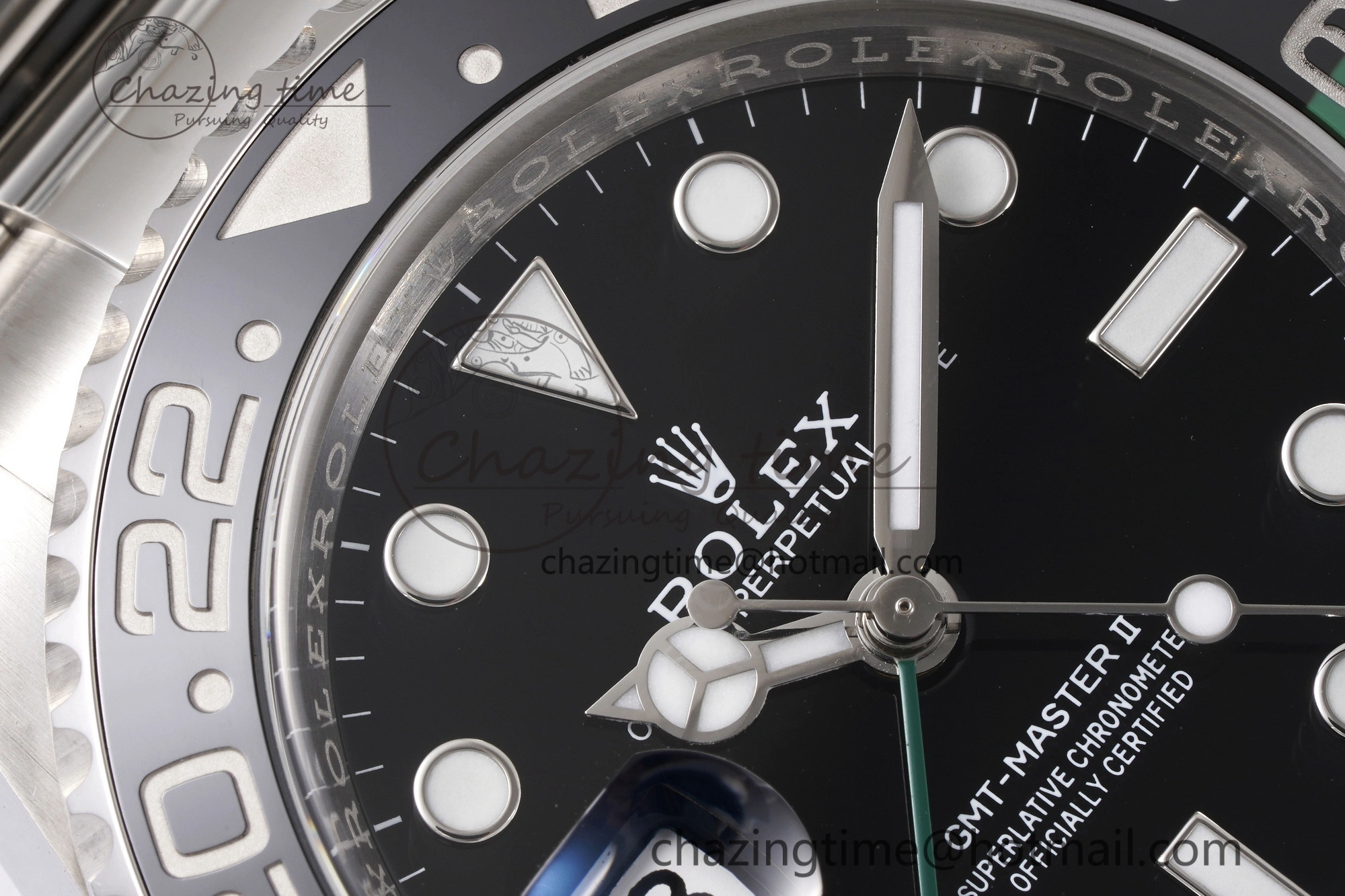 Chic GMT Master II 126720 VTNR 904L SS Clean Factory 1:1 Best Edition on Oyster Bracelet DD3285 CHS 1997