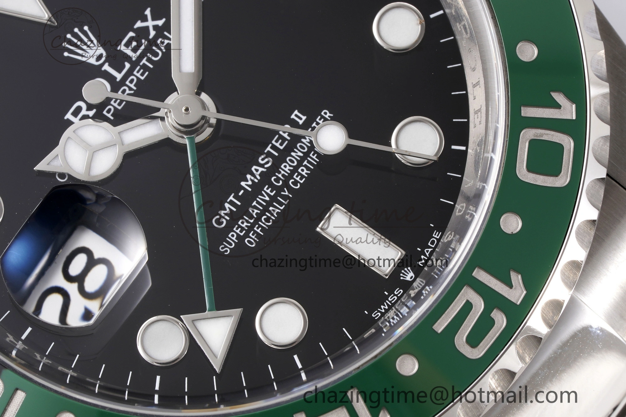 Chic GMT Master II 126720 VTNR 904L SS Clean Factory 1:1 Best Edition on Oyster Bracelet DD3285 CHS 1997