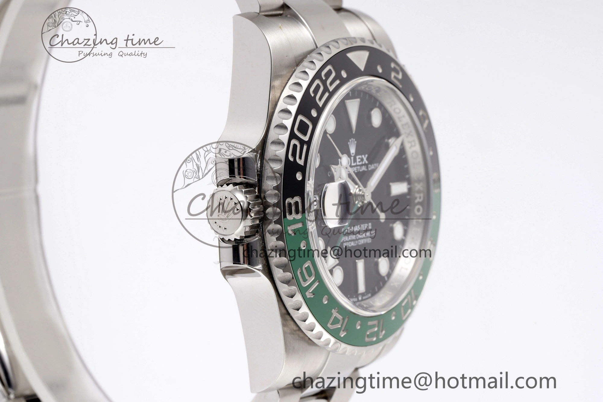 Chic GMT Master II 126720 VTNR 904L SS Clean Factory 1:1 Best Edition on Oyster Bracelet DD3285 CHS 1997