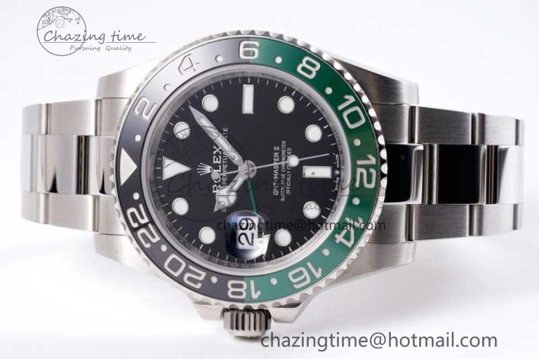 Breathable GMT Master II 126720 VTNR 904L SS Clean Factory 1:1 Best Edition on Oyster Bracelet VR3186 CHS 2375
