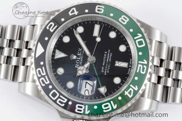 Seasonal GMT Master II 126720 VTNR LHD 904L SS APF 1:1 Best Edition on Jubilee Bracelet VR3285 CHS 2051