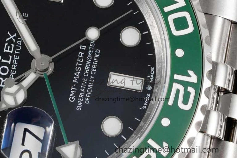 Seasonal GMT Master II 126720 VTNR LHD 904L SS APF 1:1 Best Edition on Jubilee Bracelet VR3285 CHS 2051