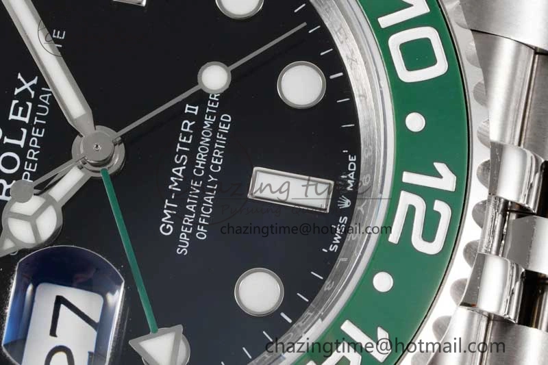 Seasonal GMT Master II 126720 VTNR LHD 904L SS APF 1:1 Best Edition on Jubilee Bracelet VR3285 CHS 2051