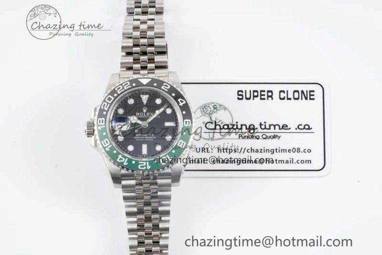 Seasonal GMT Master II 126720 VTNR LHD 904L SS APF 1:1 Best Edition on Jubilee Bracelet VR3285 CHS 2051