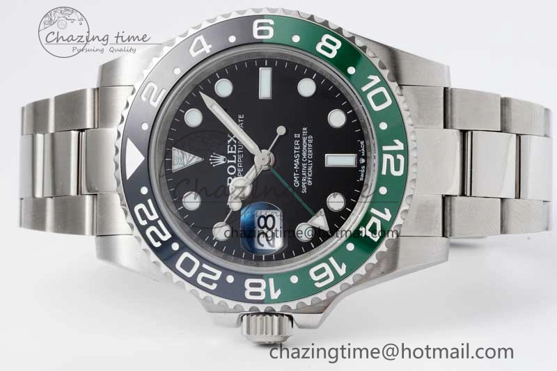 TravelReady GMT Master II 126720 VTNR LHD 904L SS APF 1:1 Best Edition on Oyster Bracelet VR3285 CHS 2049