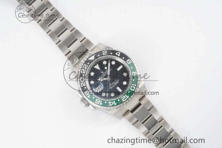 TravelReady GMT Master II 126720 VTNR LHD 904L SS APF 1:1 Best Edition on Oyster Bracelet VR3285 CHS 2049